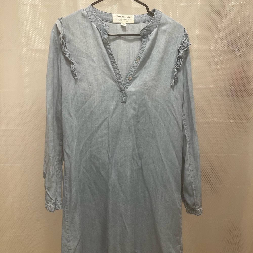 Cloth & Stone Sky Blue dress